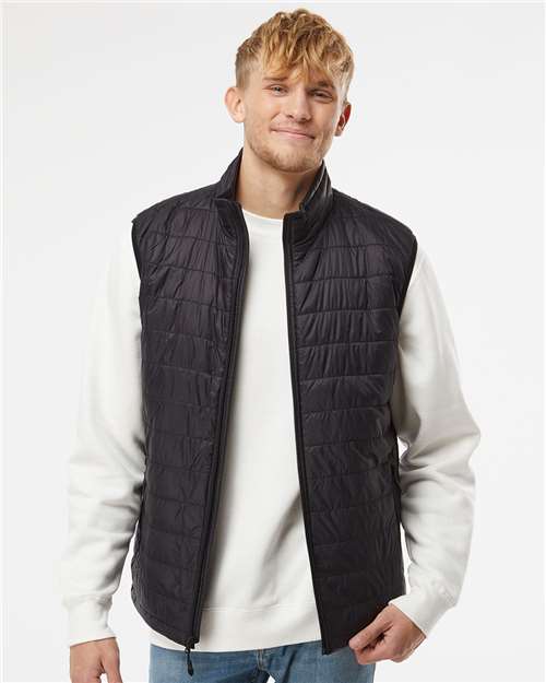 Independent Trading Co. EXP120PFV Men's Puffer Vest-1