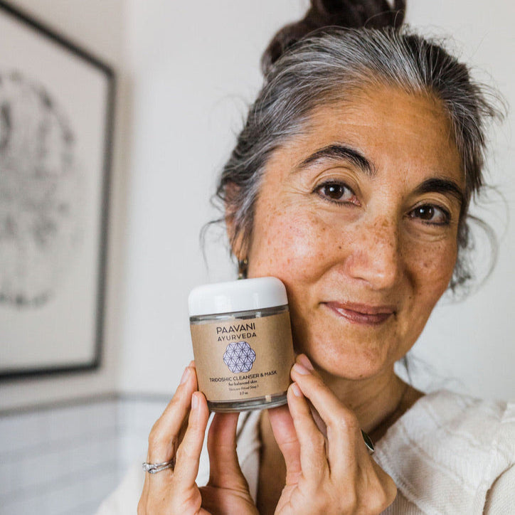 Tridoshic Skincare Ritual | Ayurvedic Set for Balanced & Combination Skin-3
