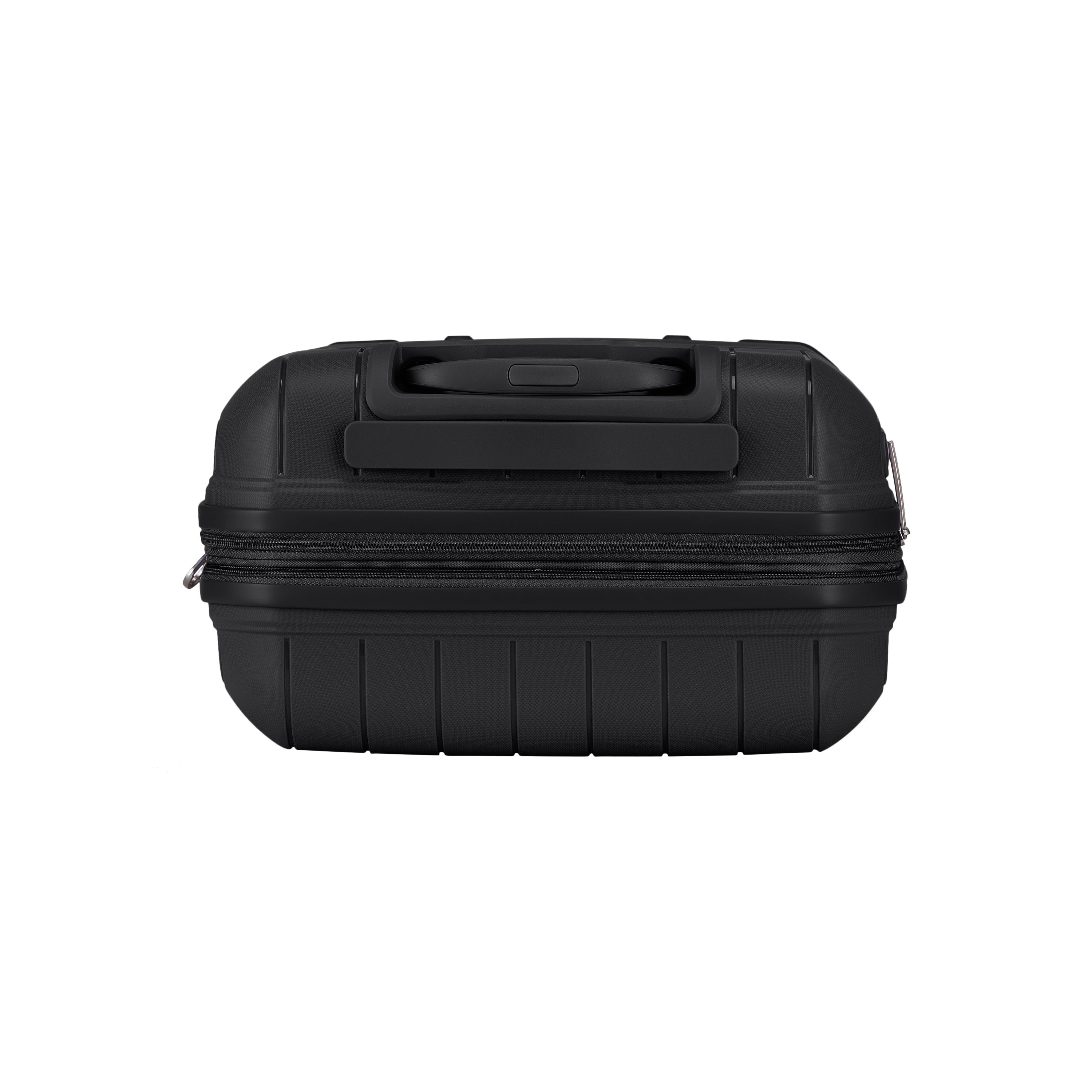 Bridgetown carry-on luggage, durable hard shell suitcase with smooth multi-directional wheels and telescopic handle — view 4