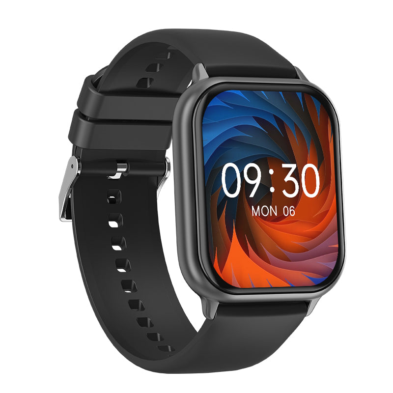 1.85-inch sport smart watch with digital display, showcasing fitness tracking features and sleek modern wristband — view 2