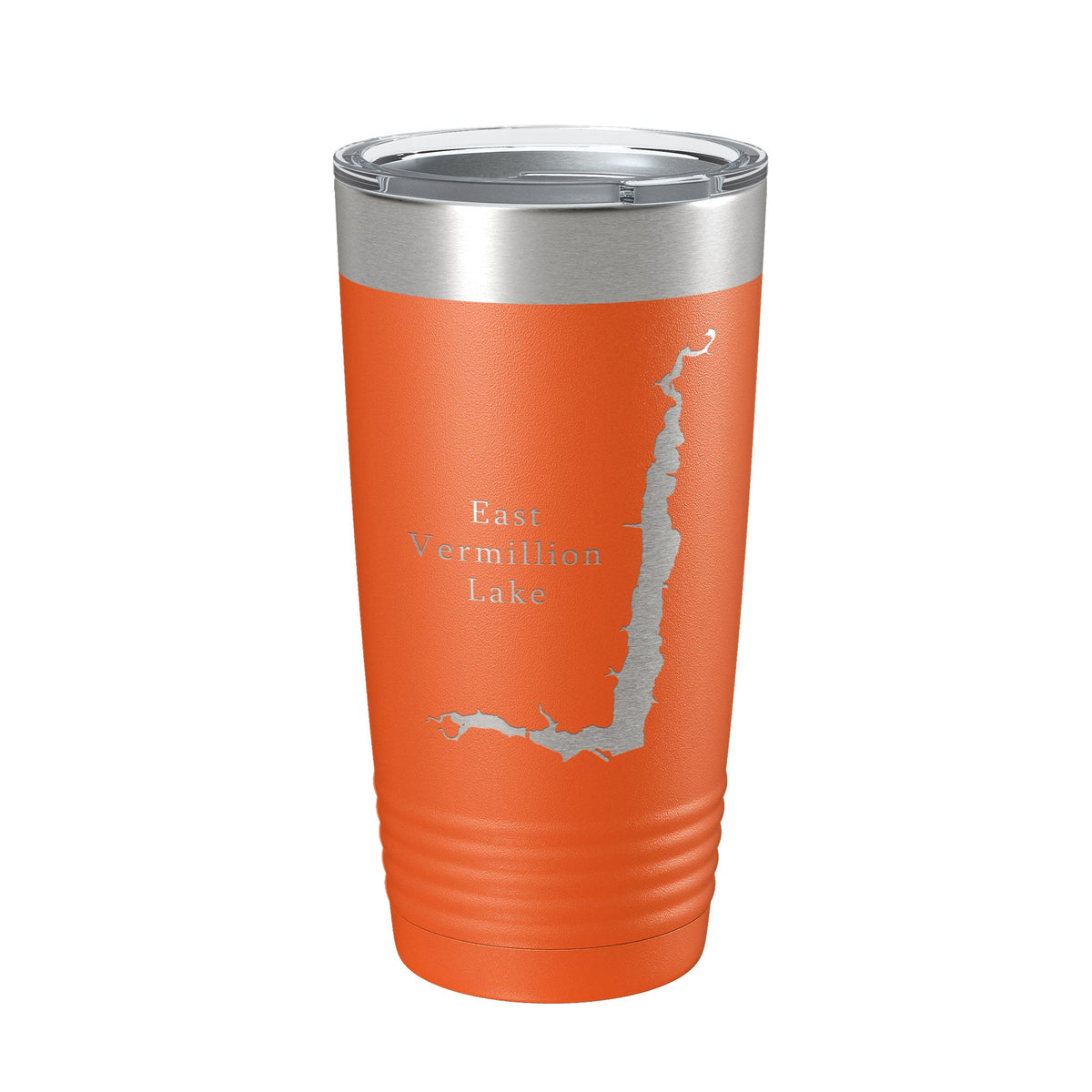 East Vermillion Lake Map Tumbler Travel Mug Insulated Laser Engraved Coffee Cup South Dakota 20 oz-17