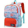 Nautica graffiti print kids backpack with padded straps and multiple compartments for kindergarten and elementary school
