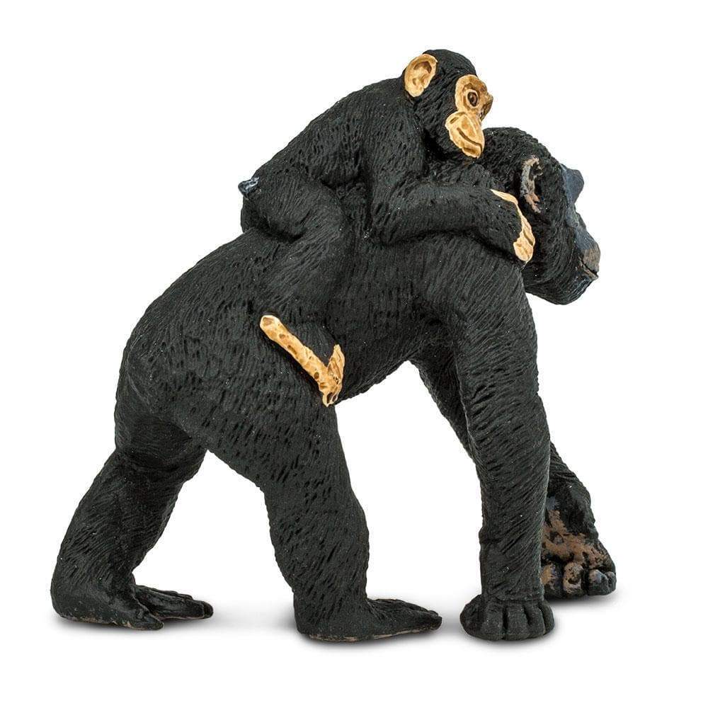 Chimpanzee with Baby Figurine-2