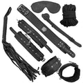 8-Piece Deep Black Weekender Bondage Set-0