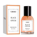 30ml Black Opium perfume oil for women in an elegant compact BPA-free glass bottle