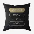 Custom printed double-sided pillowcase featuring personalized artwork with a soft velvety texture and hidden zipper.
