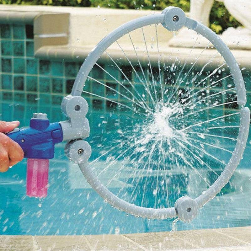 PetBath Pro 360-degree dog shower hose tool made of durable plastic with integrated soap dispenser. — view 2