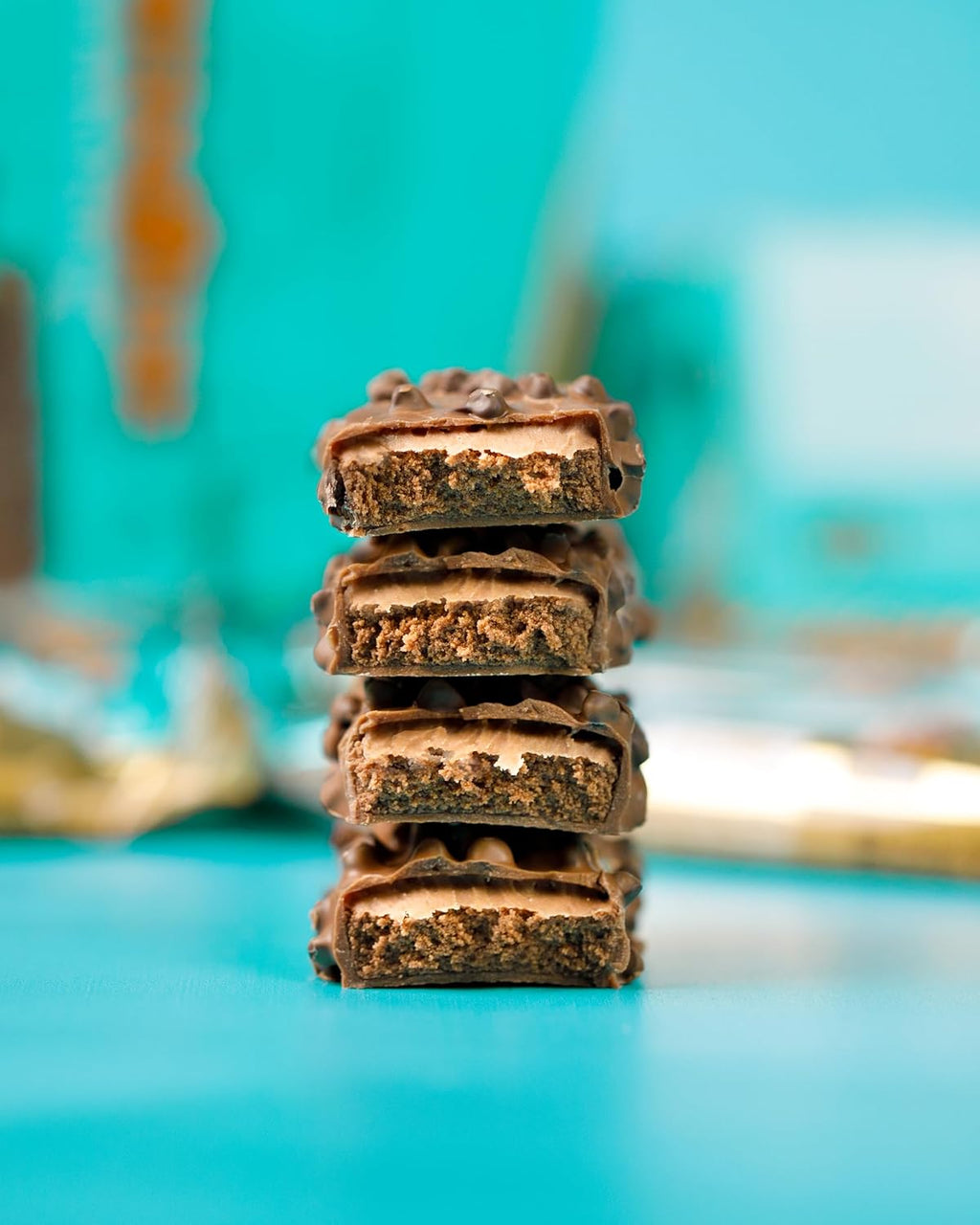 Grenade salted caramel protein bar with chocolate coating and protein nougat inside, box of 12 — view 5