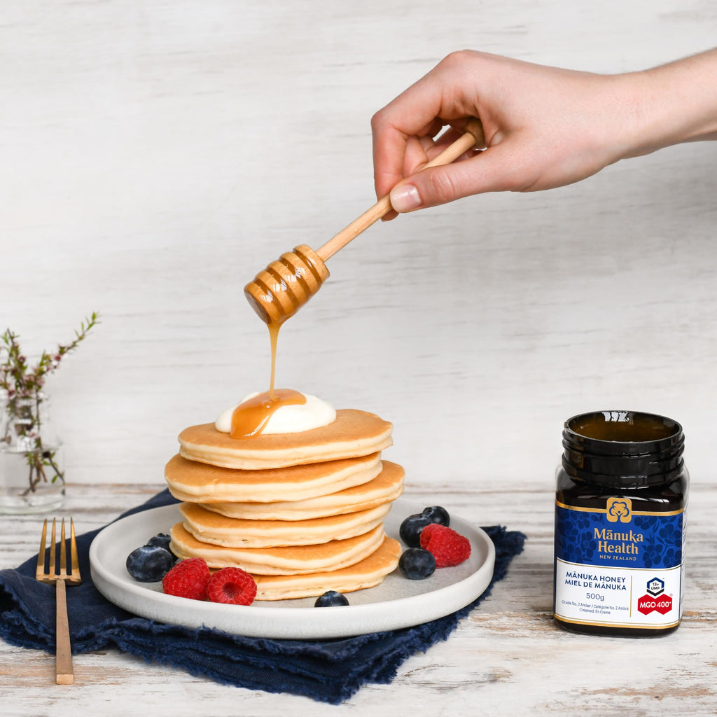 250g jar of premium New Zealand Manuka honey featuring MGO 400 and UMF 13 — view 2