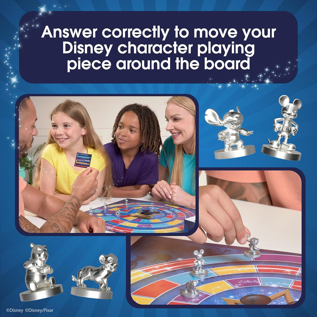 LOGO Disney Board Game box and playing board with colourful trivia cards and character pieces — view 4