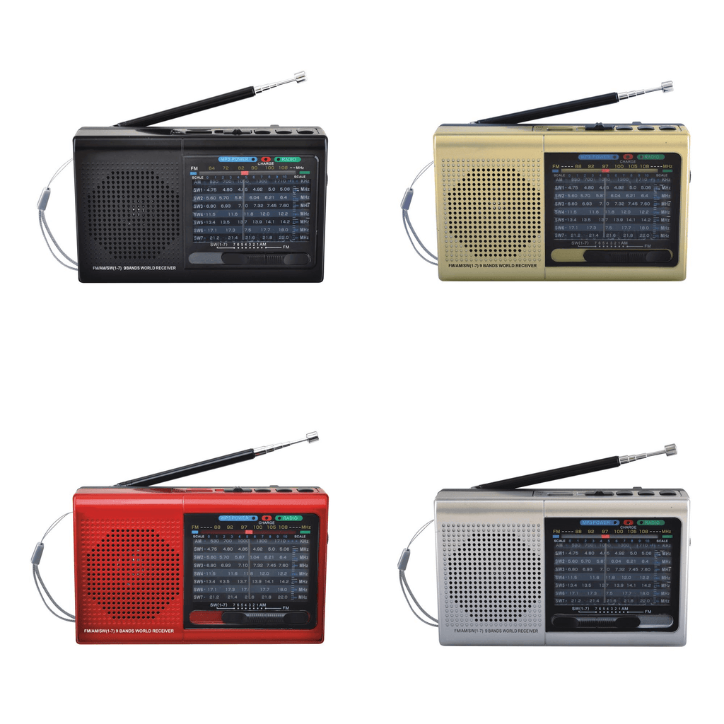 Supersonic 9 Band Radio With Bluetooth-0