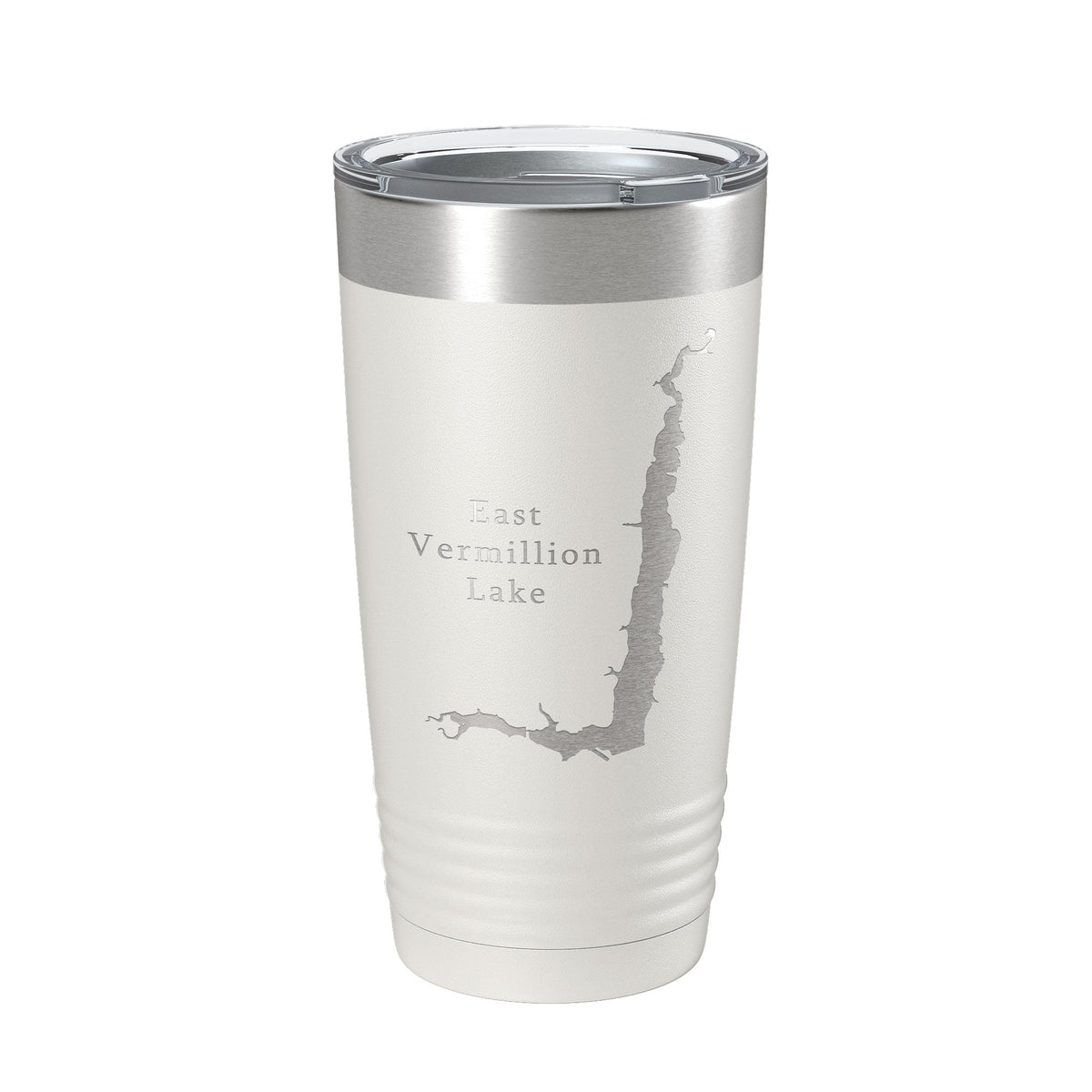 East Vermillion Lake Map Tumbler Travel Mug Insulated Laser Engraved Coffee Cup South Dakota 20 oz-7