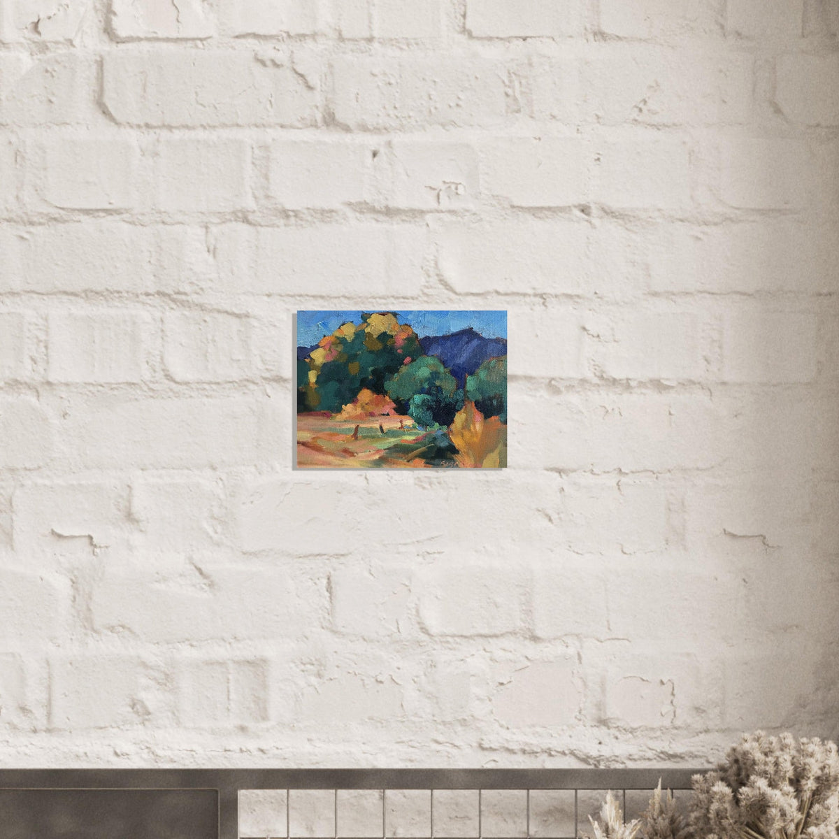 ‘New Mexico Meadow’ Southwestern Landscape | 12x16 Museum Quality Matte Poster | Original Artwork by American Artist Barbara Cleary-2