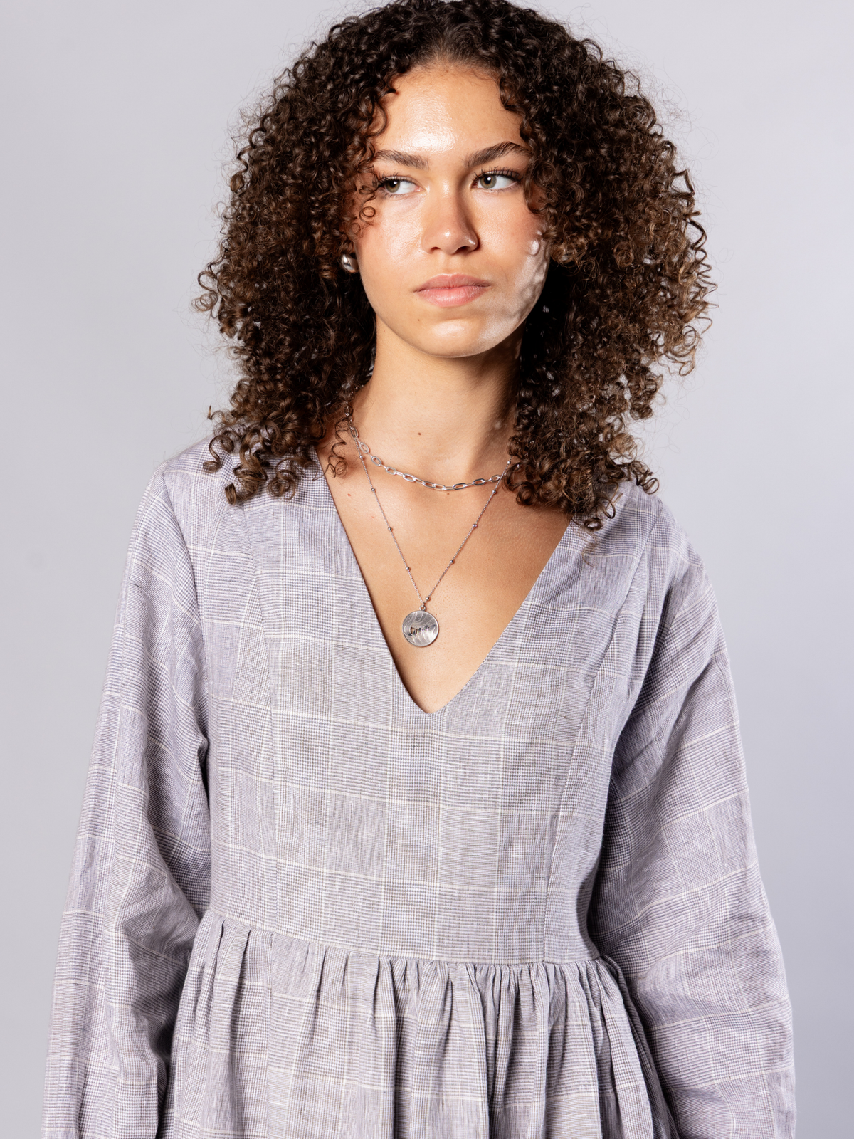 Sterling Silver Medallion Necklace – Day | No More Nobody-2