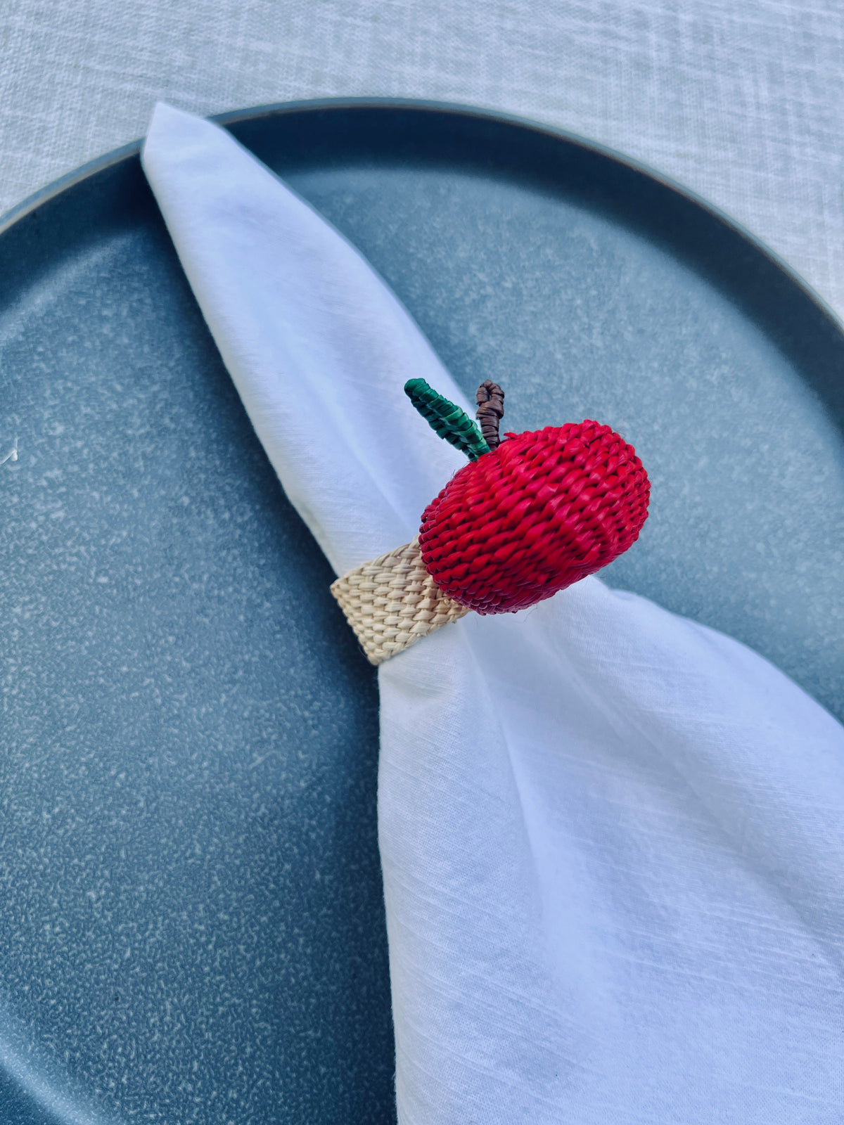 Red Apple Napkin Ring  – Table Decor Colombia-2