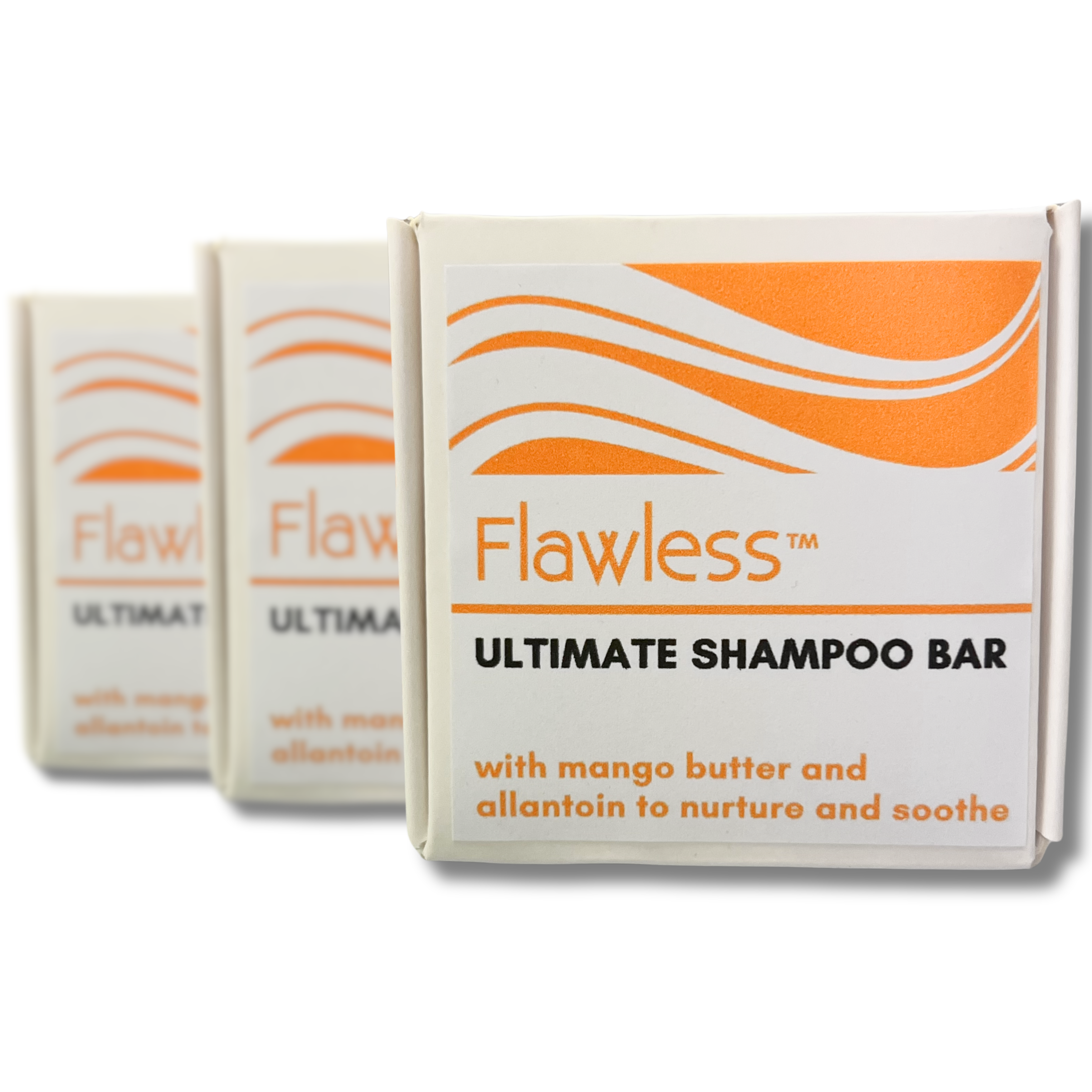 Round solid shampoo bar made with mango butter for natural and eco-friendly hair care — view 5