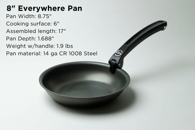 8" Everywhere Pan + Handle-2