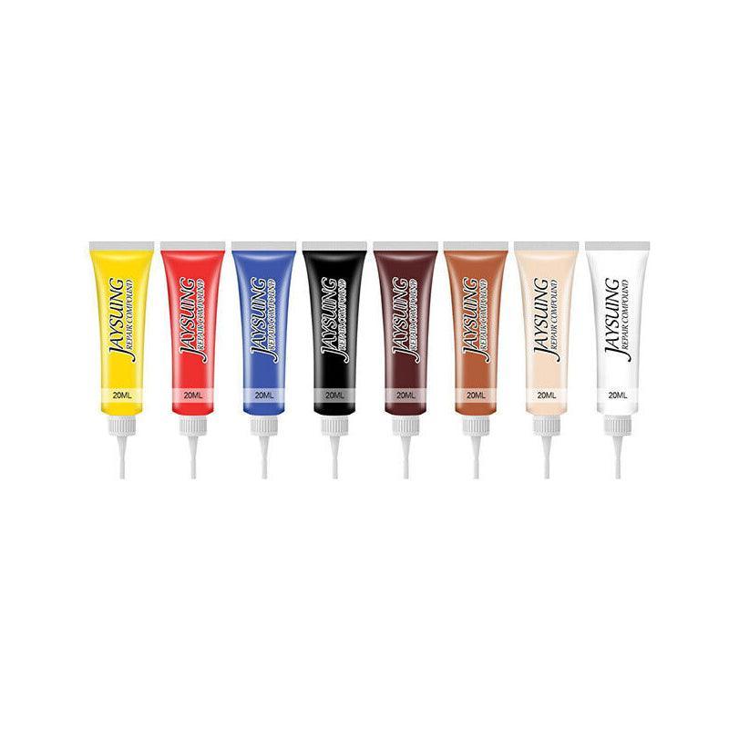 Advanced leather repair gel kit tube for restoring scratched sofas and automotive interior upholstery — view 2