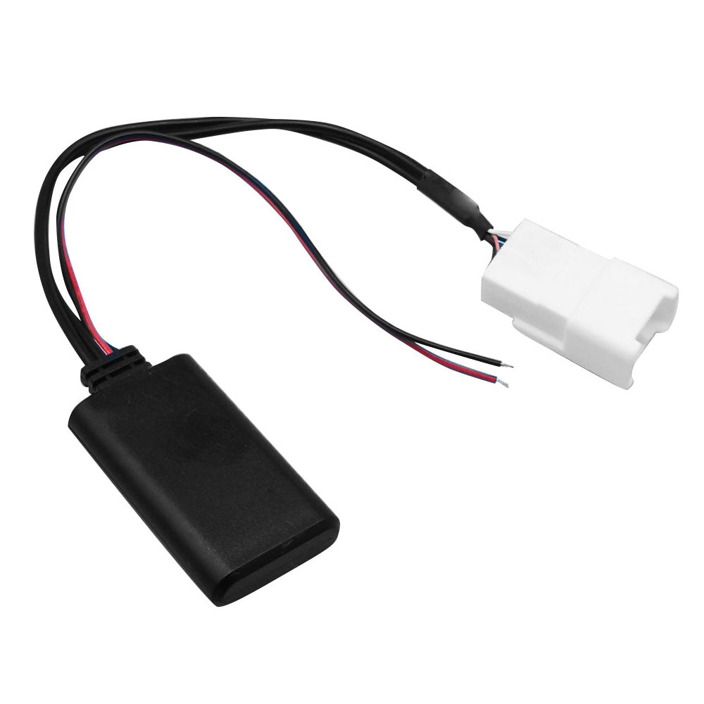 Ford Bluetooth audio adapter module with wire harness and plug for car stereo systems