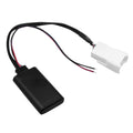 Ford Bluetooth audio adapter module with wire harness and plug for car stereo systems