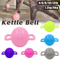 Adjustable water-filled double handle kettlebell for Pilates and yoga in vibrant pink colour