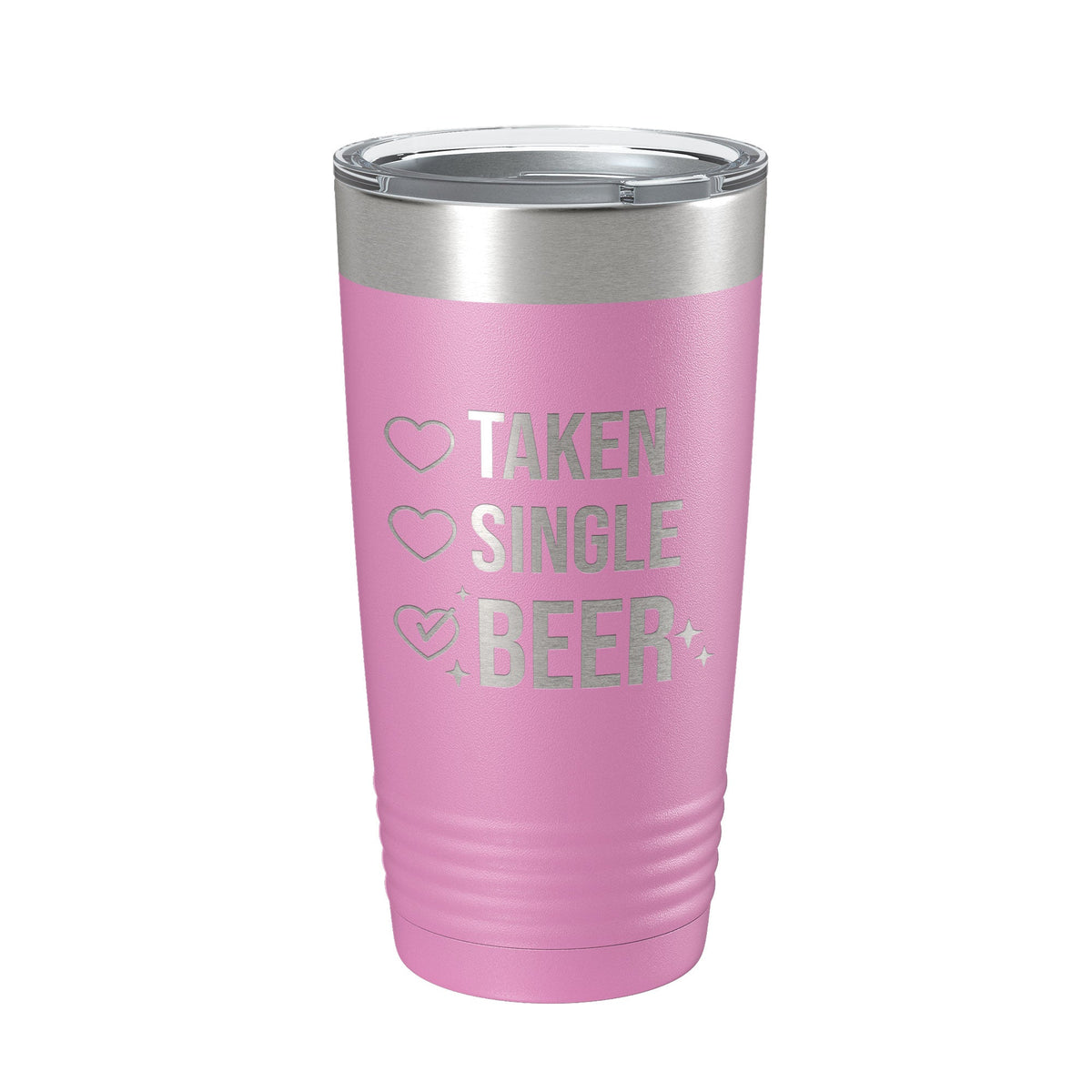 Valentine's Day Funny Tumbler Checklist Galentine's Gift Travel Mug Taken Single Beer Insulated Laser Engraved Coffee Cup 20 oz-14