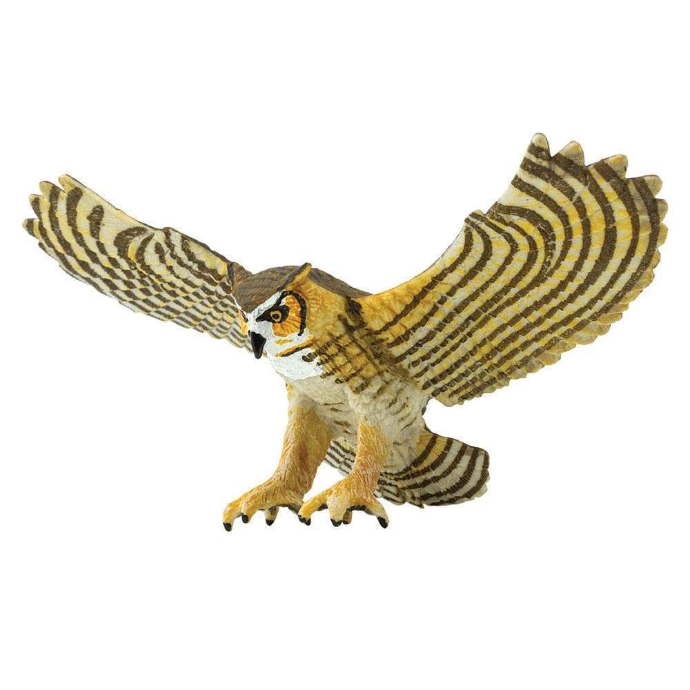 Great Horned Owl Figurine-4