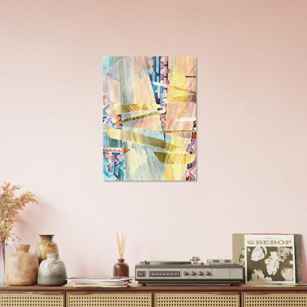 'Loom Series' Abstract I 18x24 Museum-Quality Matte Paper Poster | Original Artwork by American Artist Barbara Cleary-3