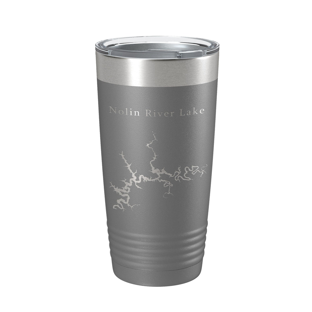 Nolin River Lake Map Tumbler Travel Mug Insulated Laser Engraved Coffee Cup Kentucky 20 oz-16