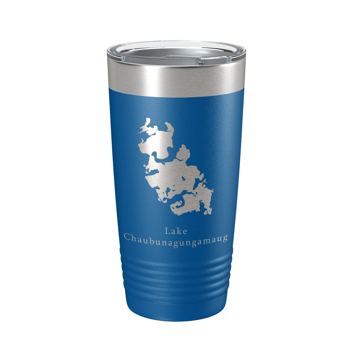 Lake Chaubunagungamaug Map Tumbler Travel Mug Insulated Laser Engraved Coffee Cup Massachusetts 20 oz-6