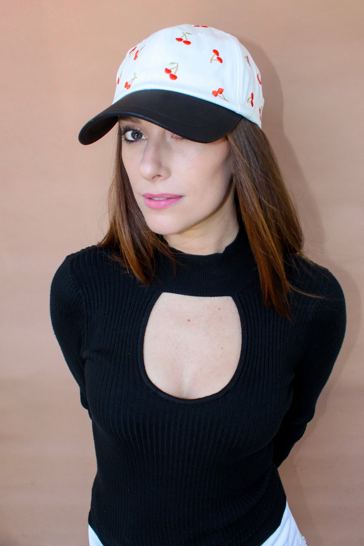 Cherry Baseball Cap-2