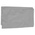 Long grey 9 ft maternity pillowcase made of soft breathable fabric for comfortable pregnancy sleep
