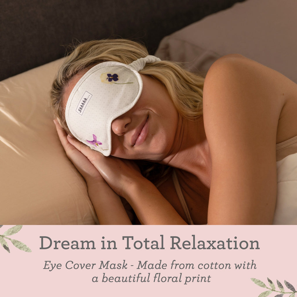 Luxury self care spa package box with scented candle shea butter shower steamer and eye mask — view 5