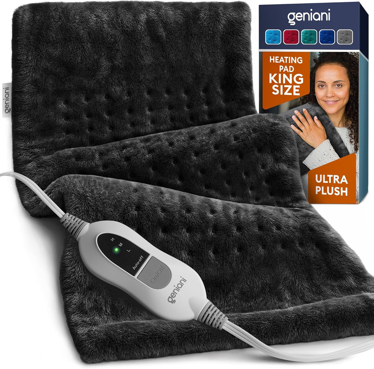 Heating Pad XL, Black-0