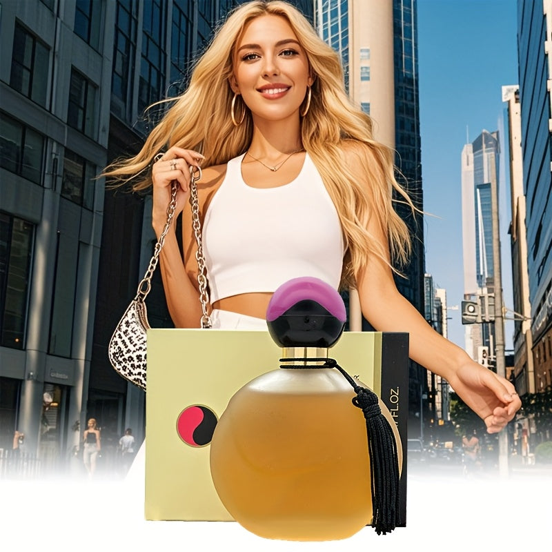 Women's floral fruity perfume in a 50ml glass bottle featuring cedar and vanilla scent notes. — view 2