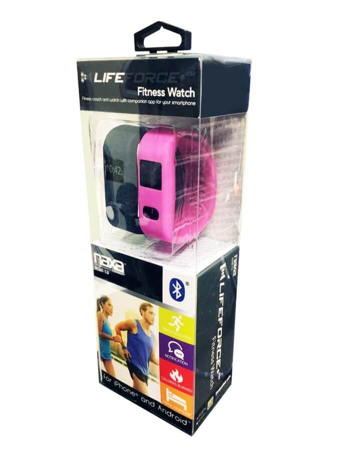 Naxa LifeForce+ Fitness Watch for iPhone and Android-2