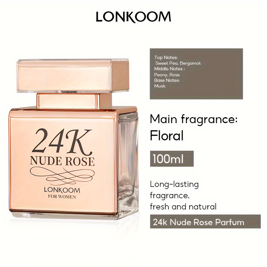 100ml women's eau de parfum glass bottle featuring a refreshing floral fragrance — view 5