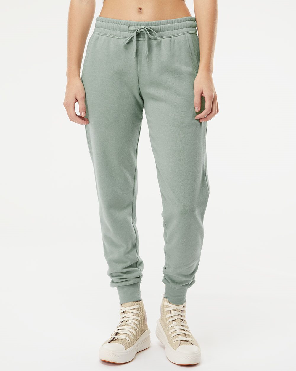 Independent Trading Co. PRM20PNT Women's California Wave Wash Sweatpants-0