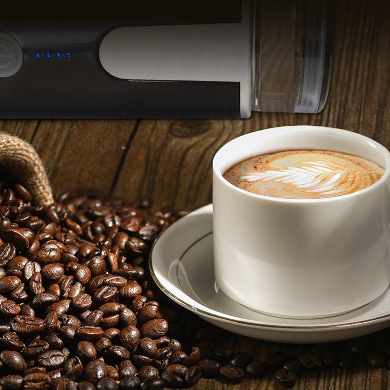 Sleek portable wireless coffee maker with smart app connectivity in a modern fashion-forward design — view 5
