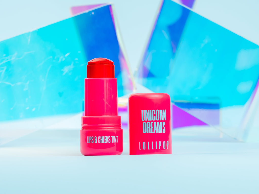 Unicorn Dreams LOLLIPOP - Lips & Cheeks Tint - Red-3
