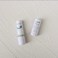Eucalyptus and peppermint natural deodorant stick in eco-friendly cardboard push-up packaging