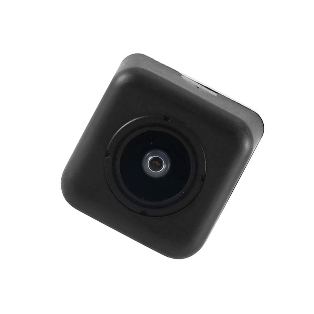 Black plug-and-play rear view backup camera replacement for Subaru Legacy and Outback vehicles. — view 4