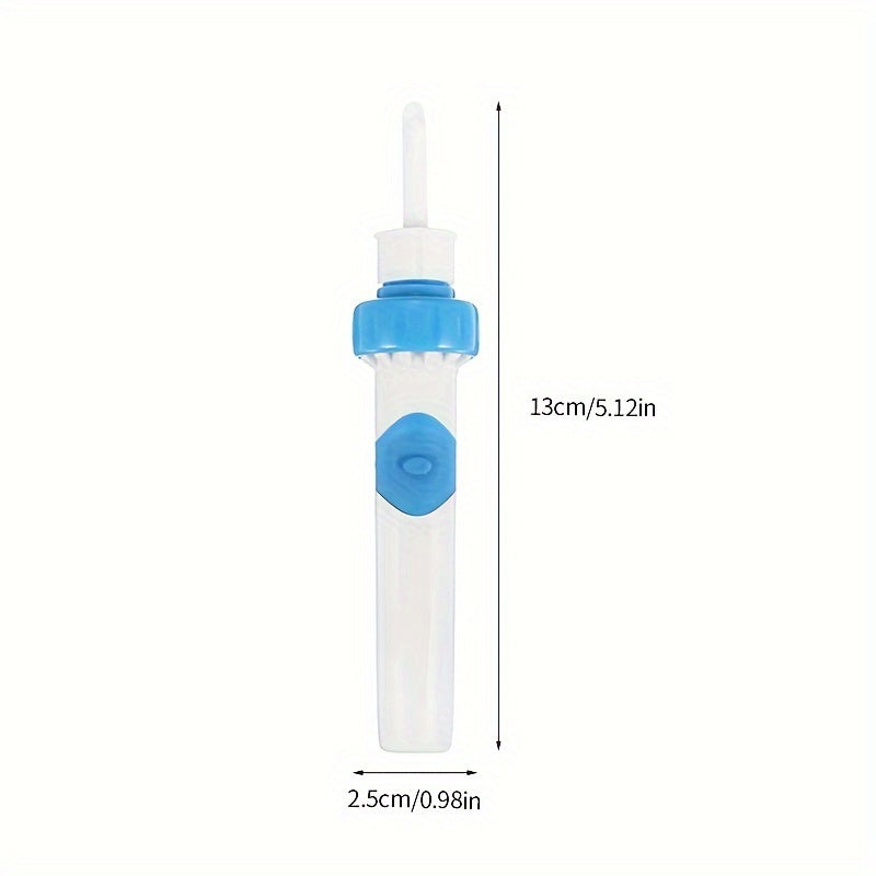 White battery-powered ear cleaner with a soft head scoop for safe and gentle wax removal — view 5