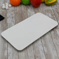 White Rectangle Flat Platter 12" inch X 6.5" inch | 30 X 16 Cm-0