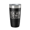 Funny 20 oz insulated stainless steel pickleball tumbler with clear lid and laser engraved text