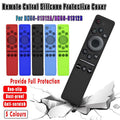 Bright silicone remote control cover with anti slip grip and full button access for smart televisions
