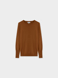 Basic Crew Sweater LS-Brown-0
