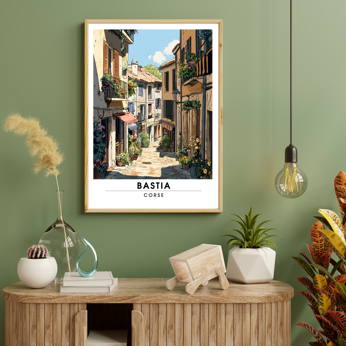 Affiche Bastia | Impression Corse | Affiche Corse-3