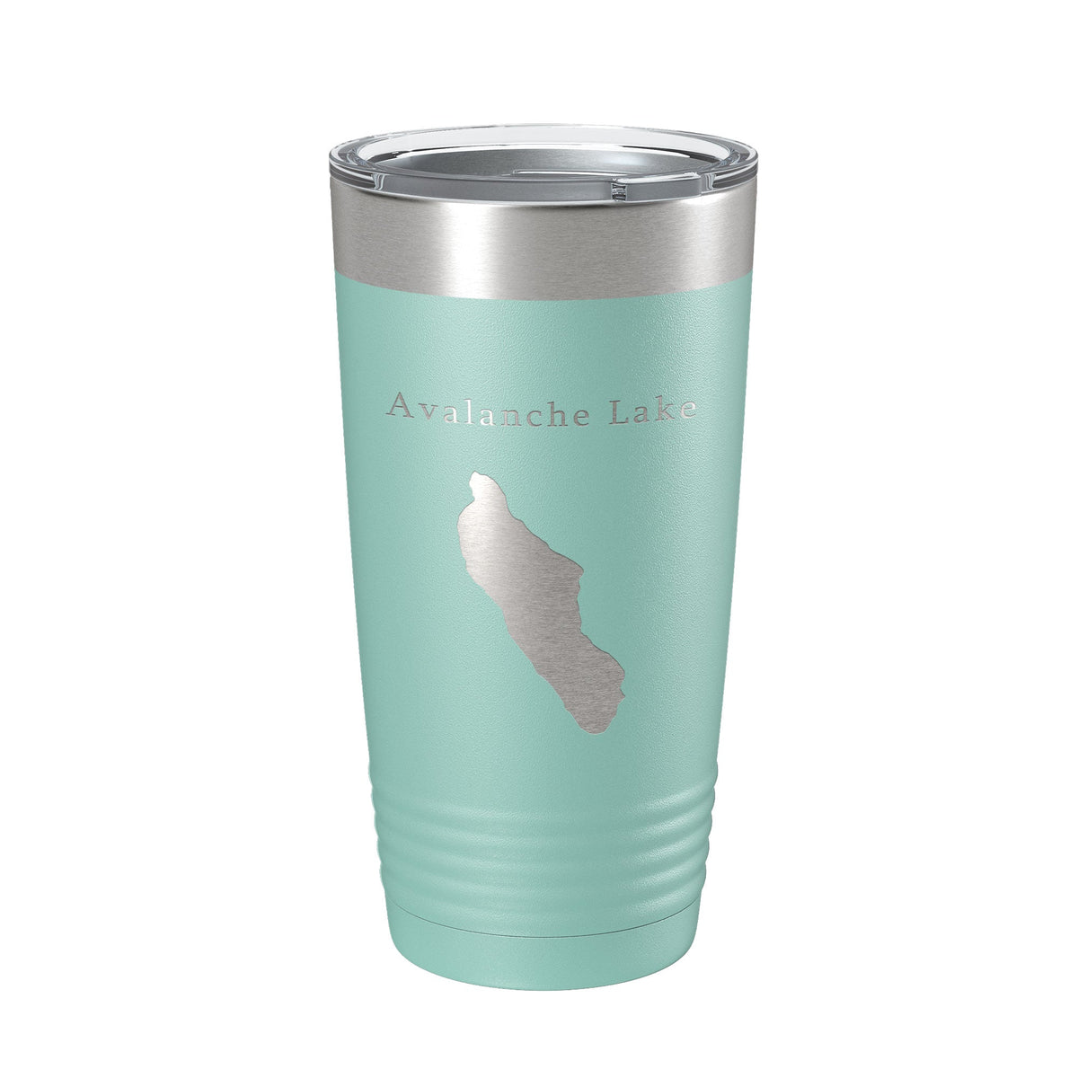 Avalanche Lake Map Tumbler Travel Mug Insulated Laser Engraved Coffee Cup Montana 20 oz-12