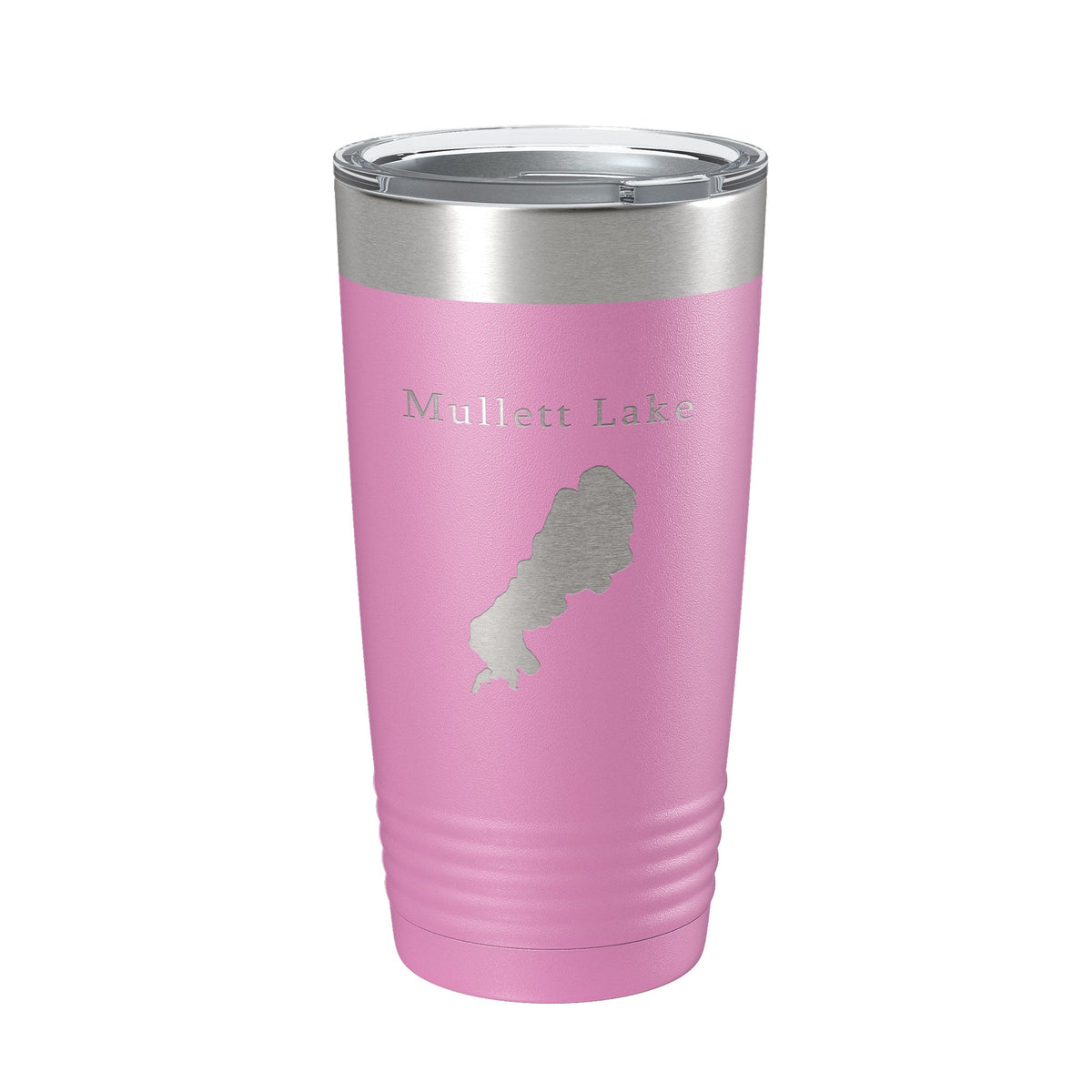 Mullett Lake Map Tumbler Travel Mug Insulated Laser Engraved Coffee Cup Michigan 20 oz-14